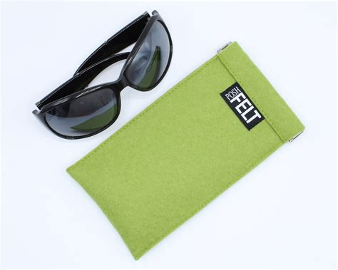 soft logo sunglass case.